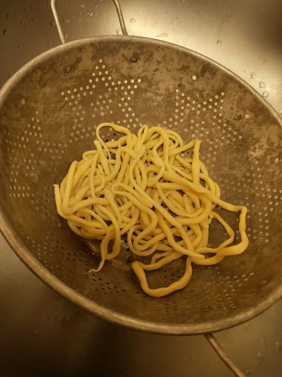 making hand-pulled noodles for the first time